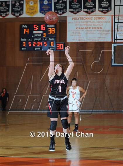 Thumbnail 2 in Flintridge Sacred Heart @ Polytechnic (Pasadena Poly Tournament) photogallery.