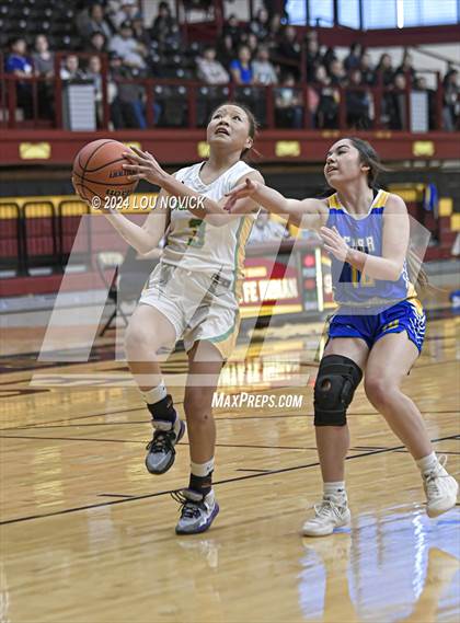 Thumbnail 2 in Cuba @ Newcomb (Lady Braves Invitational at Santa Fe Indian School) photogallery.