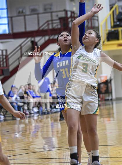 Thumbnail 3 in Cuba @ Newcomb (Lady Braves Invitational at Santa Fe Indian School) photogallery.