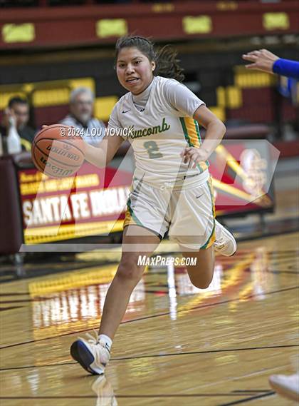 Thumbnail 1 in Cuba @ Newcomb (Lady Braves Invitational at Santa Fe Indian School) photogallery.