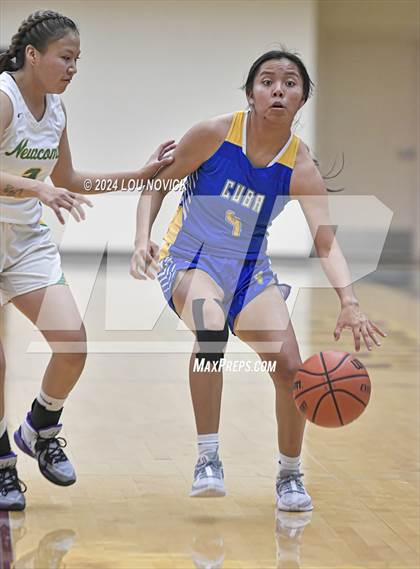 Thumbnail 3 in Cuba @ Newcomb (Lady Braves Invitational at Santa Fe Indian School) photogallery.