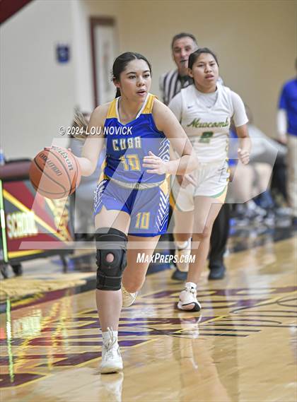 Thumbnail 3 in Cuba @ Newcomb (Lady Braves Invitational at Santa Fe Indian School) photogallery.