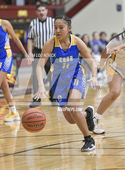 Thumbnail 2 in Cuba @ Newcomb (Lady Braves Invitational at Santa Fe Indian School) photogallery.