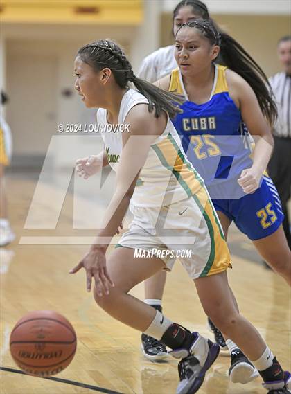Thumbnail 2 in Cuba @ Newcomb (Lady Braves Invitational at Santa Fe Indian School) photogallery.