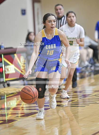 Thumbnail 1 in Cuba @ Newcomb (Lady Braves Invitational at Santa Fe Indian School) photogallery.