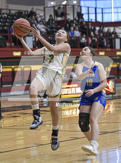 Thumbnail 3 in Cuba @ Newcomb (Lady Braves Invitational at Santa Fe Indian School) photogallery.