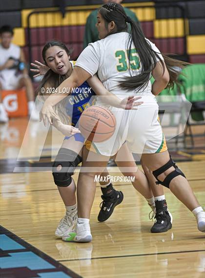 Thumbnail 1 in Cuba @ Newcomb (Lady Braves Invitational at Santa Fe Indian School) photogallery.