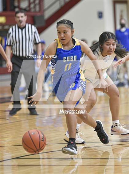 Thumbnail 1 in Cuba @ Newcomb (Lady Braves Invitational at Santa Fe Indian School) photogallery.