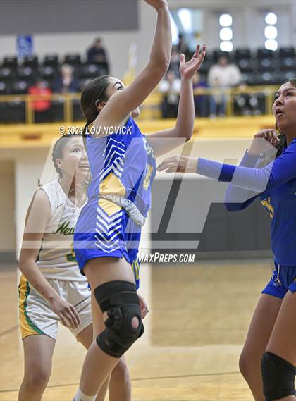 Thumbnail 2 in Cuba @ Newcomb (Lady Braves Invitational at Santa Fe Indian School) photogallery.