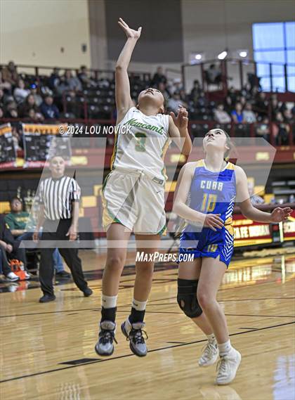 Thumbnail 3 in Cuba @ Newcomb (Lady Braves Invitational at Santa Fe Indian School) photogallery.