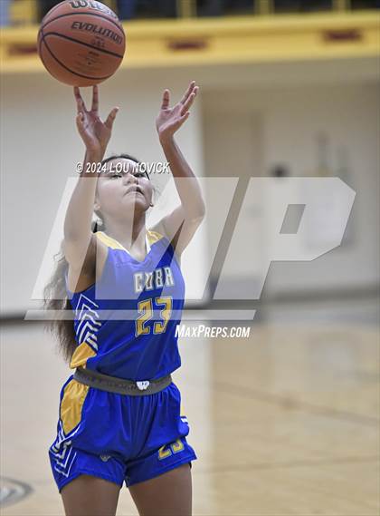 Thumbnail 2 in Cuba @ Newcomb (Lady Braves Invitational at Santa Fe Indian School) photogallery.