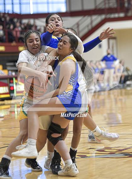 Thumbnail 1 in Cuba @ Newcomb (Lady Braves Invitational at Santa Fe Indian School) photogallery.
