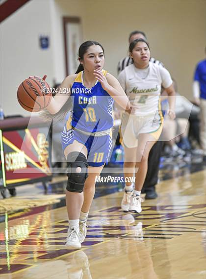 Thumbnail 2 in Cuba @ Newcomb (Lady Braves Invitational at Santa Fe Indian School) photogallery.