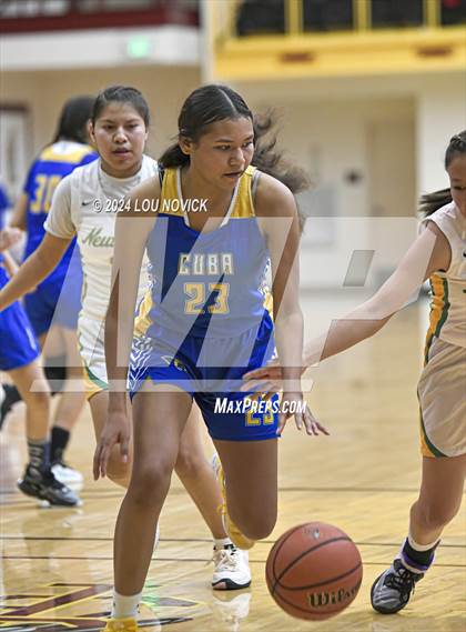 Thumbnail 2 in Cuba @ Newcomb (Lady Braves Invitational at Santa Fe Indian School) photogallery.
