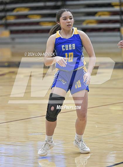 Thumbnail 1 in Cuba @ Newcomb (Lady Braves Invitational at Santa Fe Indian School) photogallery.