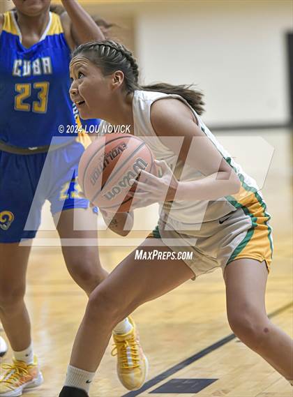 Thumbnail 3 in Cuba @ Newcomb (Lady Braves Invitational at Santa Fe Indian School) photogallery.