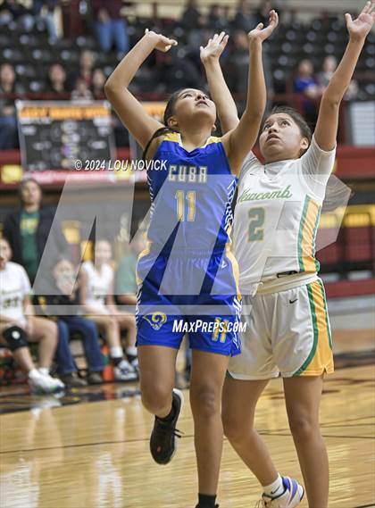 Thumbnail 2 in Cuba @ Newcomb (Lady Braves Invitational at Santa Fe Indian School) photogallery.