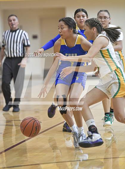 Thumbnail 2 in Cuba @ Newcomb (Lady Braves Invitational at Santa Fe Indian School) photogallery.