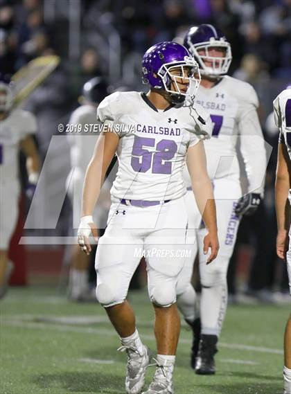 Thumbnail 1 in Carlsbad vs. Cathedral Catholic (CIF SDS Open Division Semifinal) photogallery.