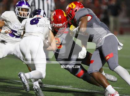 Thumbnail 1 in Carlsbad vs. Cathedral Catholic (CIF SDS Open Division Semifinal) photogallery.