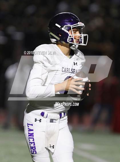 Thumbnail 2 in Carlsbad vs. Cathedral Catholic (CIF SDS Open Division Semifinal) photogallery.