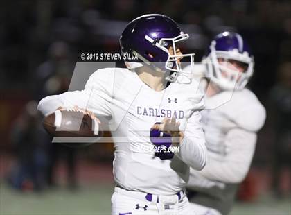 Thumbnail 1 in Carlsbad vs. Cathedral Catholic (CIF SDS Open Division Semifinal) photogallery.