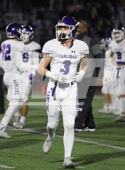 Thumbnail 1 in Carlsbad vs. Cathedral Catholic (CIF SDS Open Division Semifinal) photogallery.