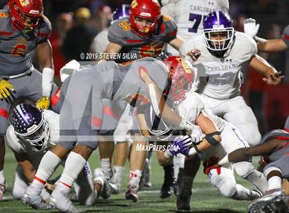 Thumbnail 2 in Carlsbad vs. Cathedral Catholic (CIF SDS Open Division Semifinal) photogallery.