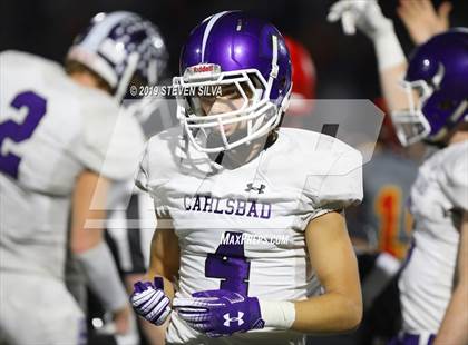 Thumbnail 3 in Carlsbad vs. Cathedral Catholic (CIF SDS Open Division Semifinal) photogallery.