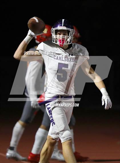 Thumbnail 1 in Carlsbad vs. Cathedral Catholic (CIF SDS Open Division Semifinal) photogallery.