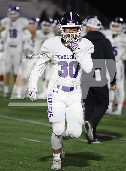 Thumbnail 2 in Carlsbad vs. Cathedral Catholic (CIF SDS Open Division Semifinal) photogallery.
