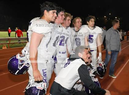 Thumbnail 3 in Carlsbad vs. Cathedral Catholic (CIF SDS Open Division Semifinal) photogallery.