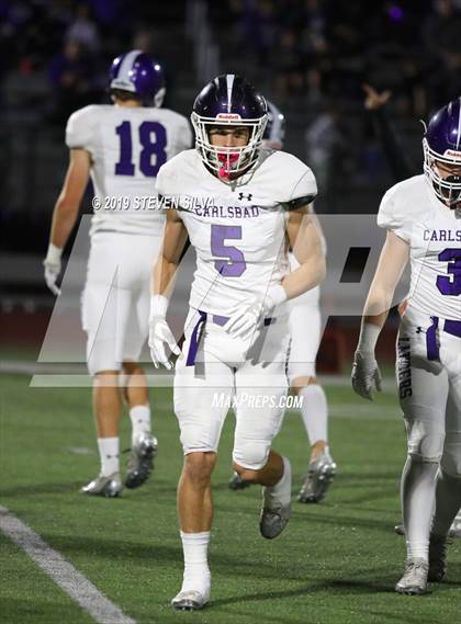 Thumbnail 2 in Carlsbad vs. Cathedral Catholic (CIF SDS Open Division Semifinal) photogallery.