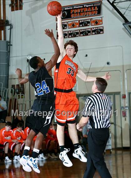 Thumbnail 1 in Mamaroneck vs. Saunders (Harry Jefferson Holiday Showcase) photogallery.