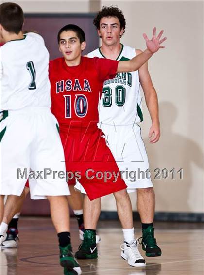 Thumbnail 2 in Dallas HSAA South vs Garland Christian Academy (Lake Country Classic) photogallery.