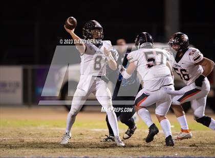 Thumbnail 1 in Frontier vs Central (CIF CS D1 Qtr Final) photogallery.