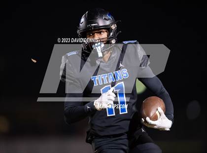 Thumbnail 1 in Frontier vs Central (CIF CS D1 Qtr Final) photogallery.