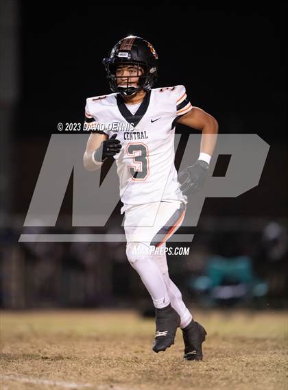 Thumbnail 1 in Frontier vs Central (CIF CS D1 Qtr Final) photogallery.
