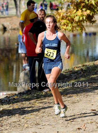 Thumbnail 3 in CIF State Cross Country Championships (Girls Division I) photogallery.