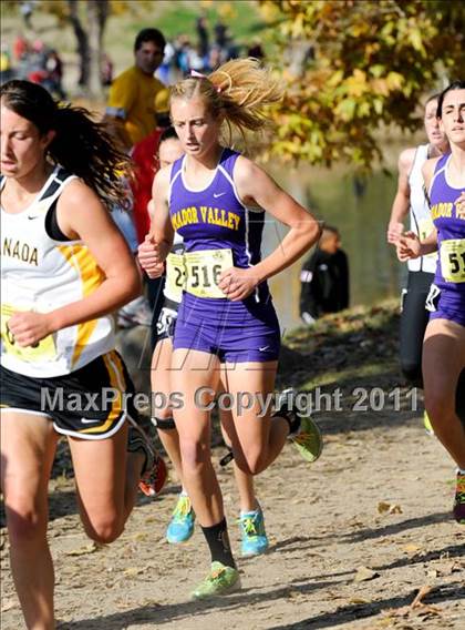 Thumbnail 3 in CIF State Cross Country Championships (Girls Division I) photogallery.