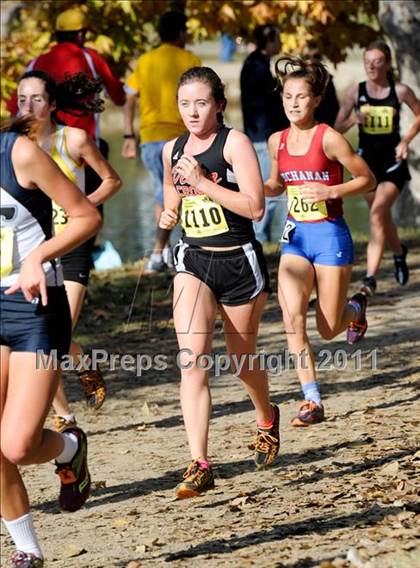 Thumbnail 3 in CIF State Cross Country Championships (Girls Division I) photogallery.