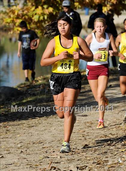 Thumbnail 1 in CIF State Cross Country Championships (Girls Division I) photogallery.