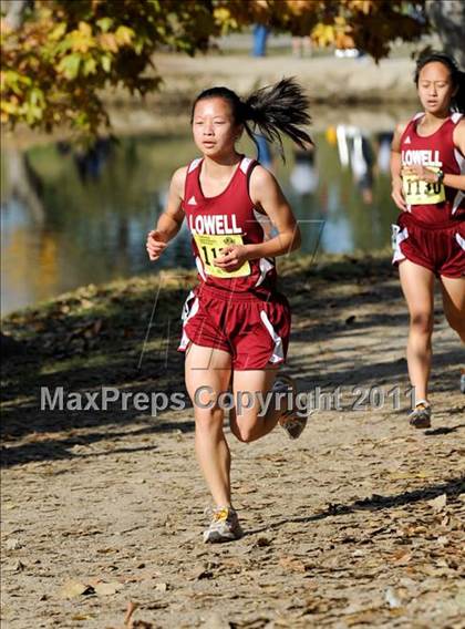 Thumbnail 3 in CIF State Cross Country Championships (Girls Division I) photogallery.