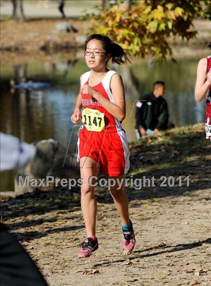 Thumbnail 3 in CIF State Cross Country Championships (Girls Division I) photogallery.