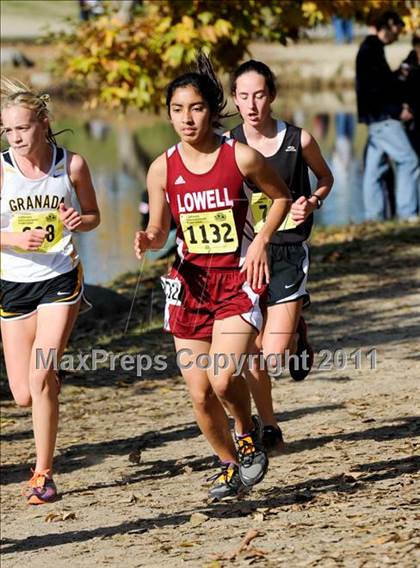 Thumbnail 1 in CIF State Cross Country Championships (Girls Division I) photogallery.
