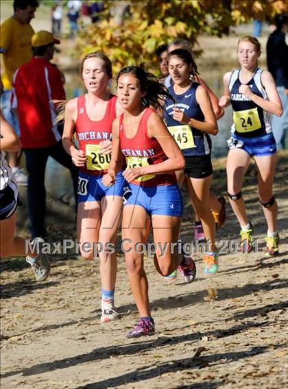 Thumbnail 2 in CIF State Cross Country Championships (Girls Division I) photogallery.