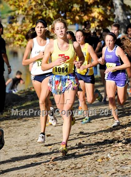 Thumbnail 3 in CIF State Cross Country Championships (Girls Division I) photogallery.