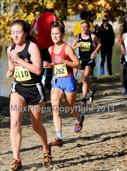 Thumbnail 1 in CIF State Cross Country Championships (Girls Division I) photogallery.