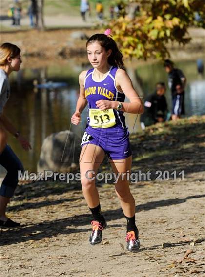 Thumbnail 1 in CIF State Cross Country Championships (Girls Division I) photogallery.