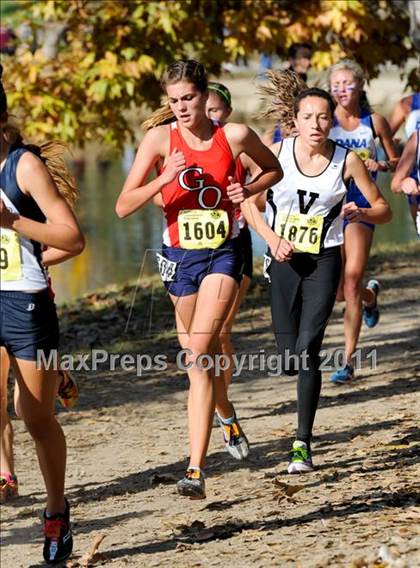 Thumbnail 2 in CIF State Cross Country Championships (Girls Division I) photogallery.